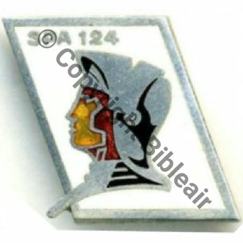 124  1970circa A1098 SPA.124 2e Drille 1.5 JEANNE ARC  SM (AUGIS) Bol allonge Dos lisse SNH Email Src.STELLA 186EurInv 